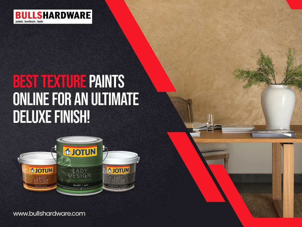 Best Texture Paints Online for an Ultimate Deluxe Finish — Bulls ...